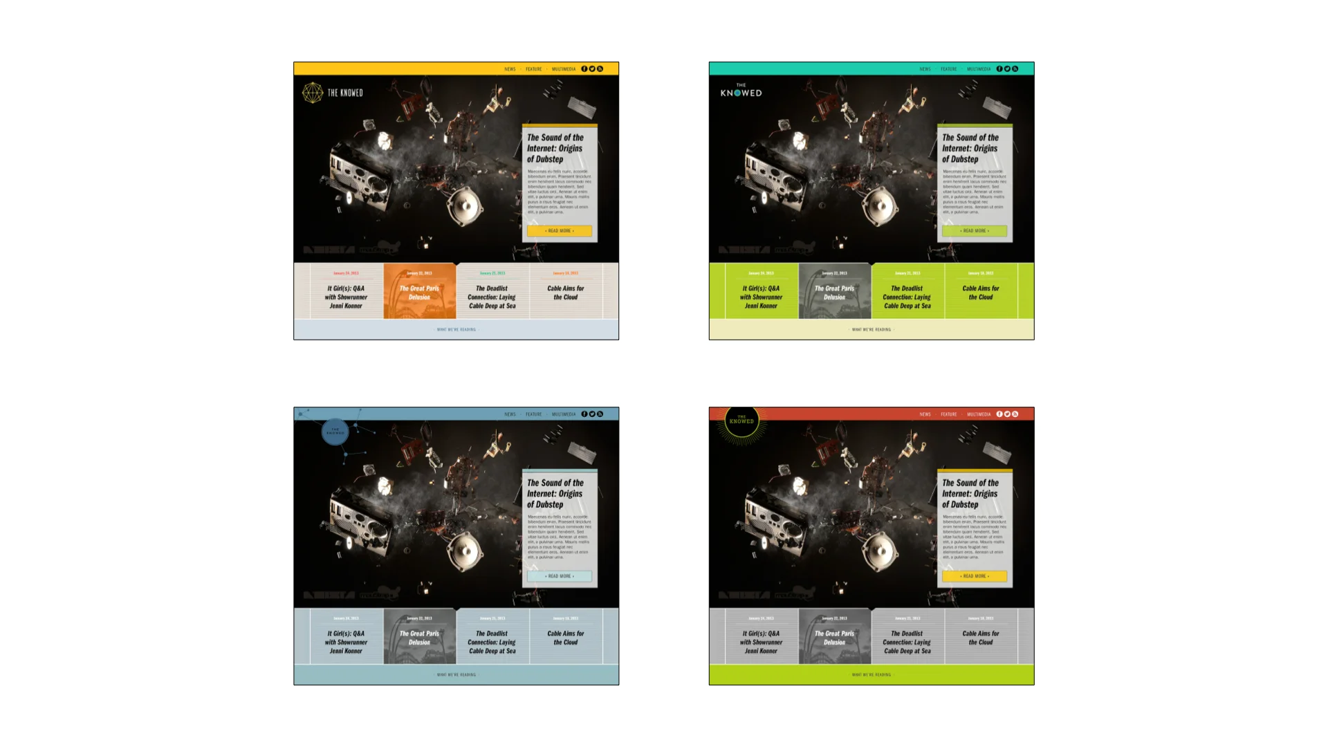 Color and Logo Variations