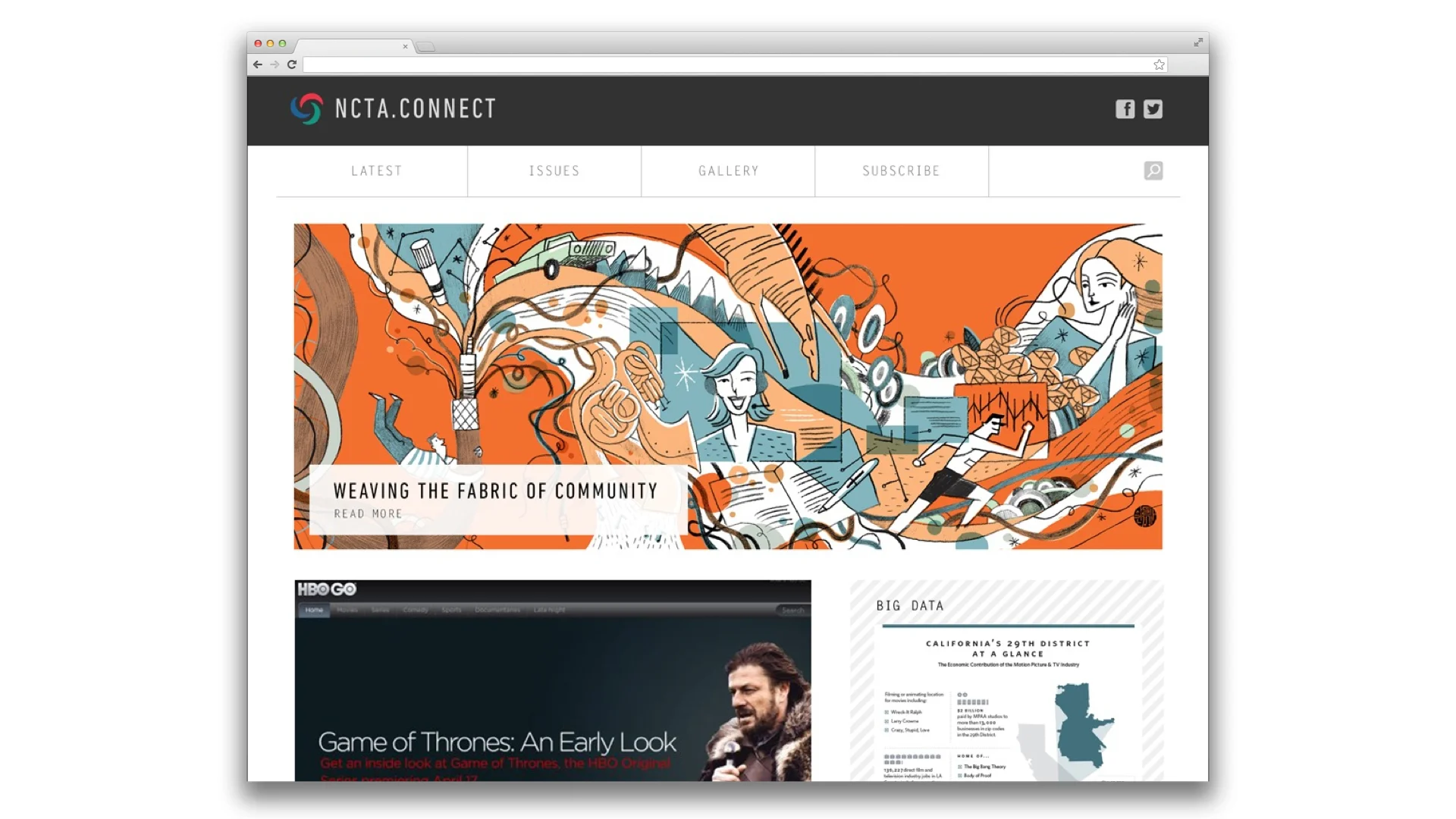 Previous Site Design