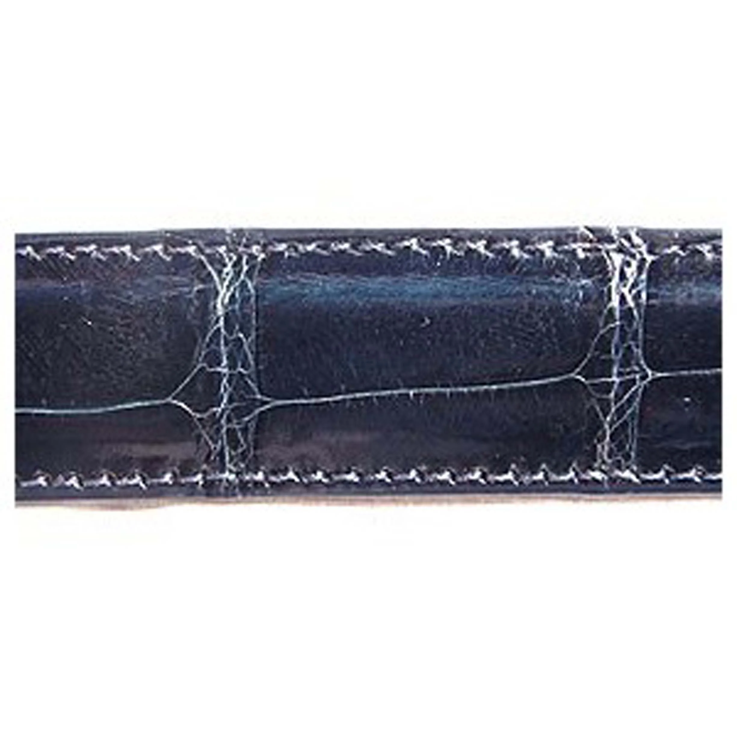 Made in U.S.A Genuine Burgundy Alligator Leather Belt