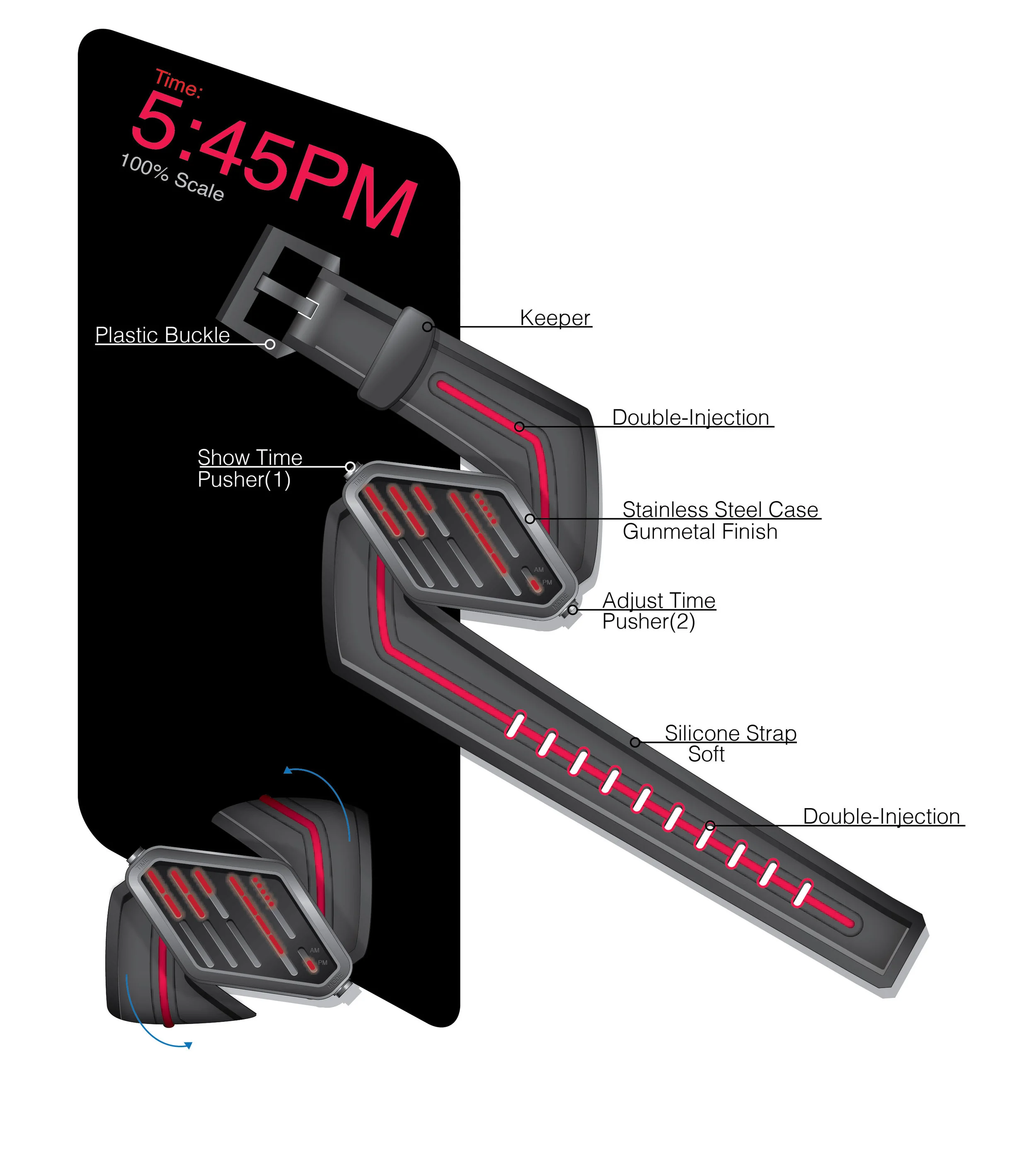 Concept for TokyoFlash watch co. competition.&nbsp; 
