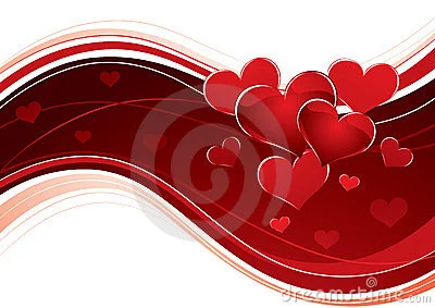 Heart-shaped pizzas on Valentine's Day