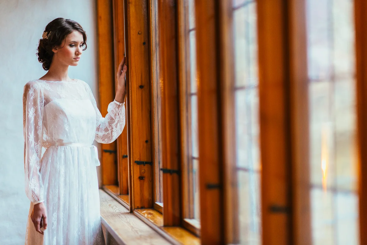 Morsiuspukukuvaus Turun linnassa