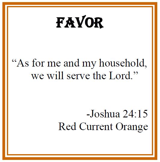 As for me and my household