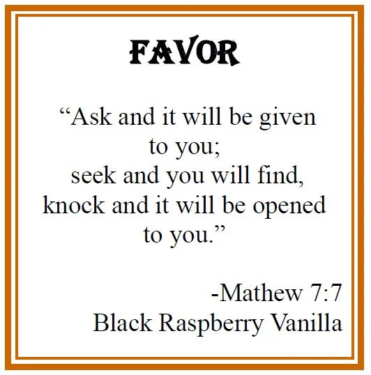 Ask and it will be given