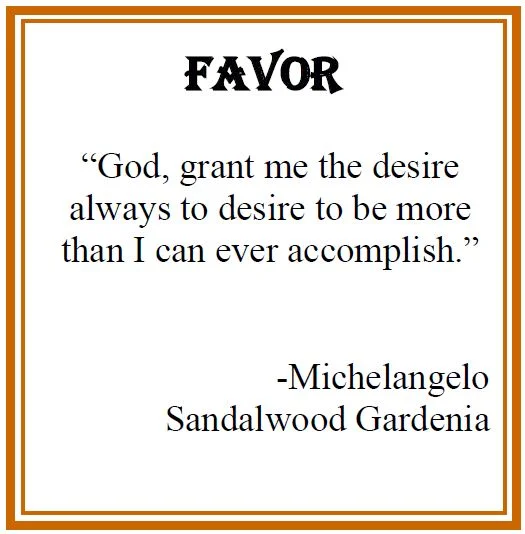 God grant me the desire