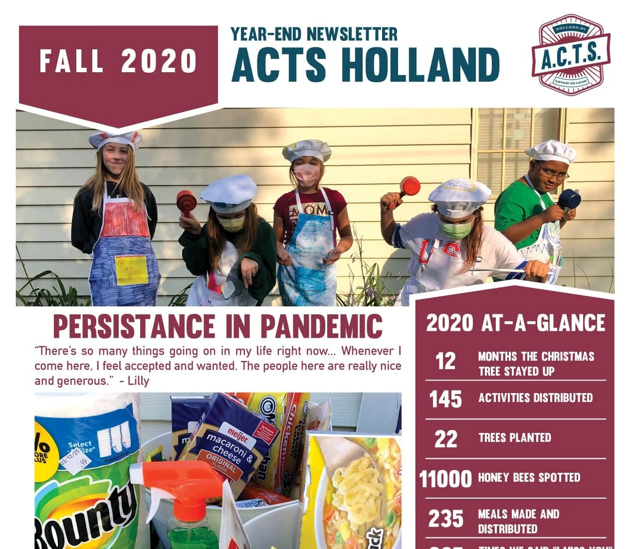 2020 Year End Newsletter
