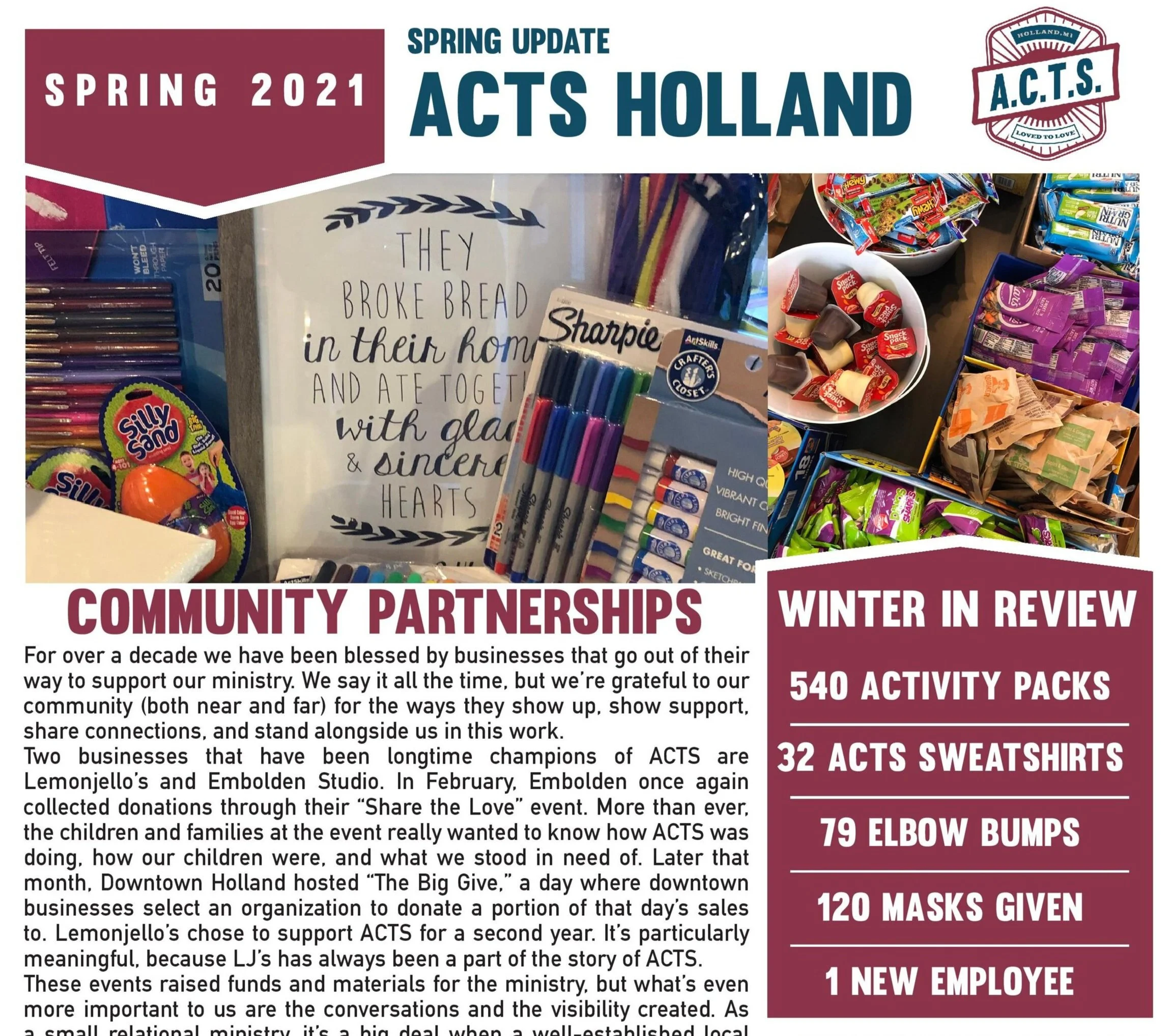 Winter 2021 Newsletter