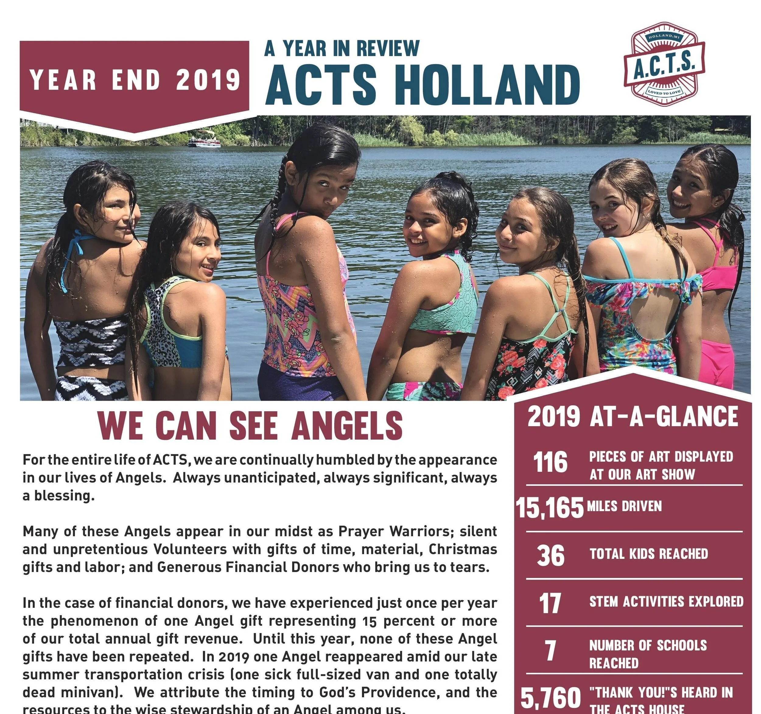 Year End Newsletter 2019
