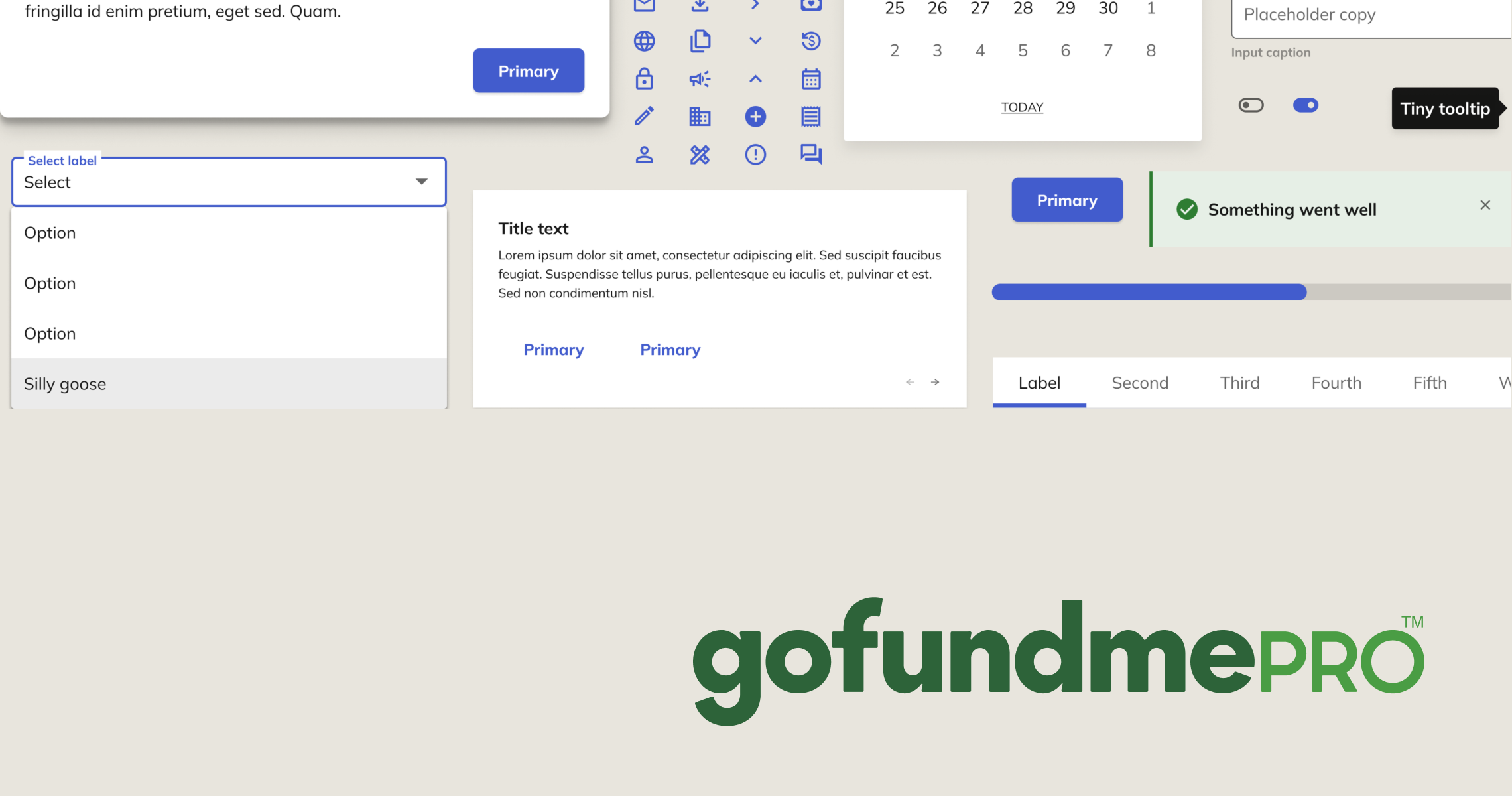 GoFundMe Pro (Formerly Classy) Design System