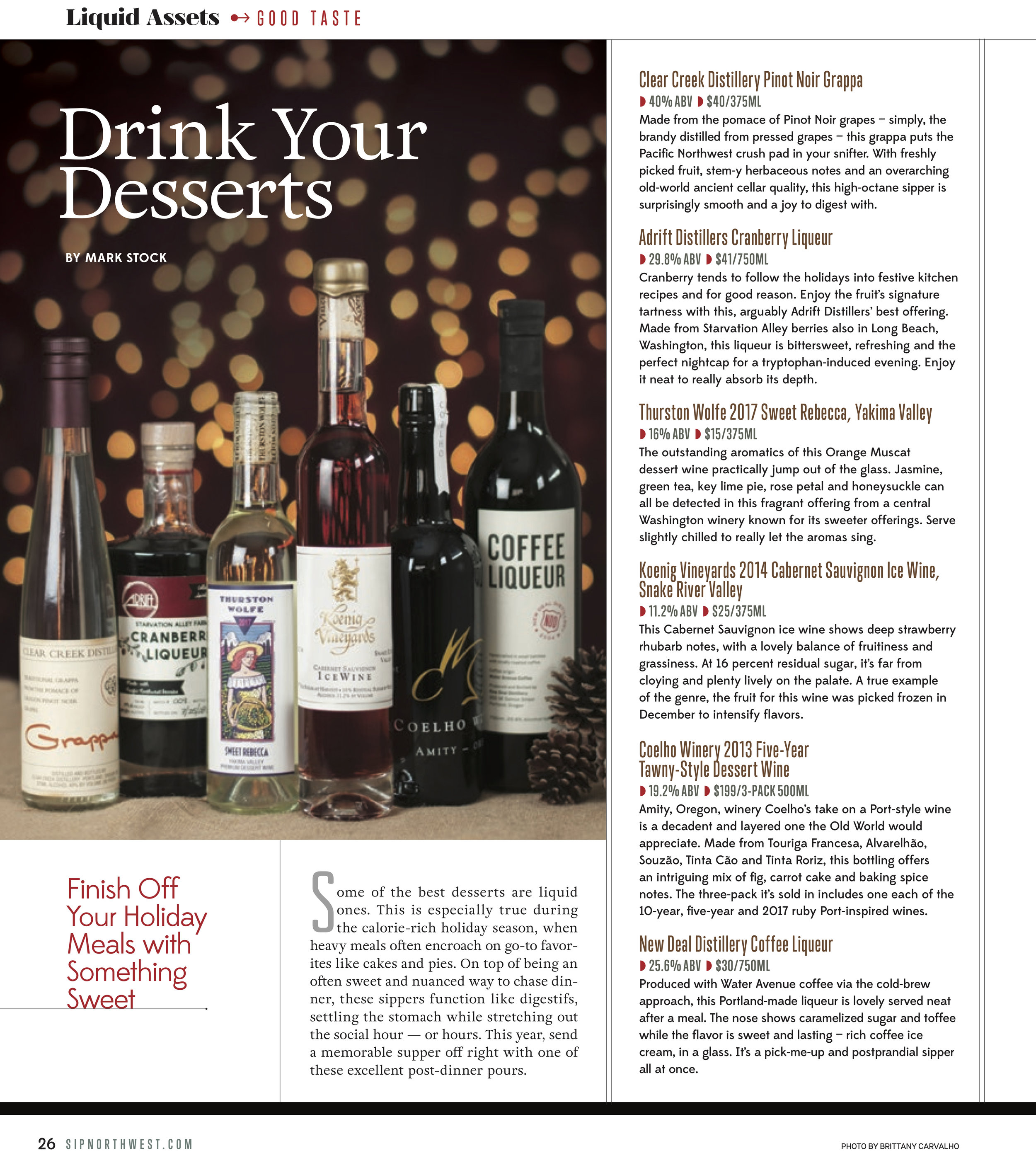 Drink Your Desserts