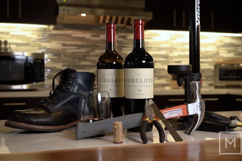 How to Open a Wine Bottle Without a Corkscrew