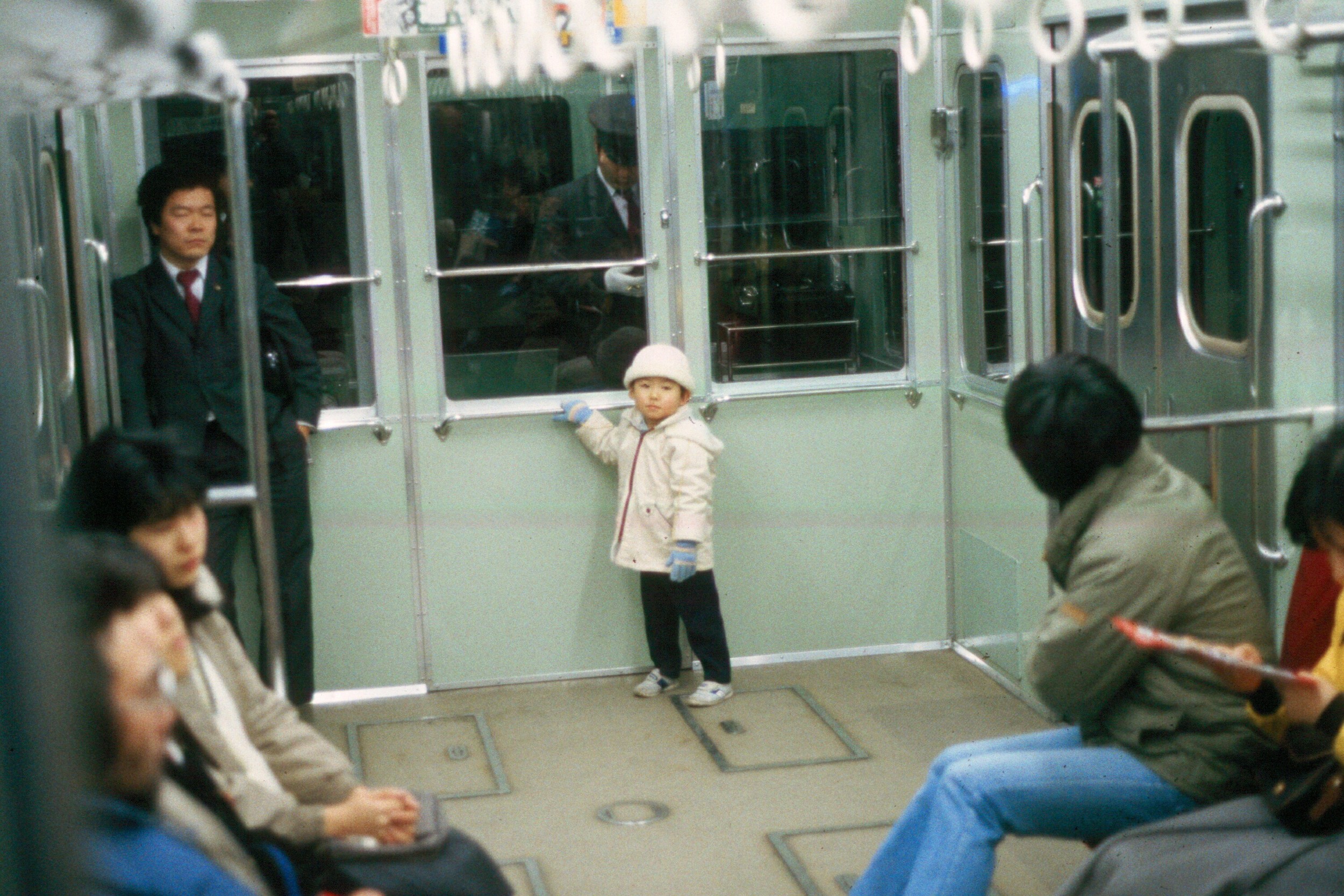 Japanese girl on subway.jpg