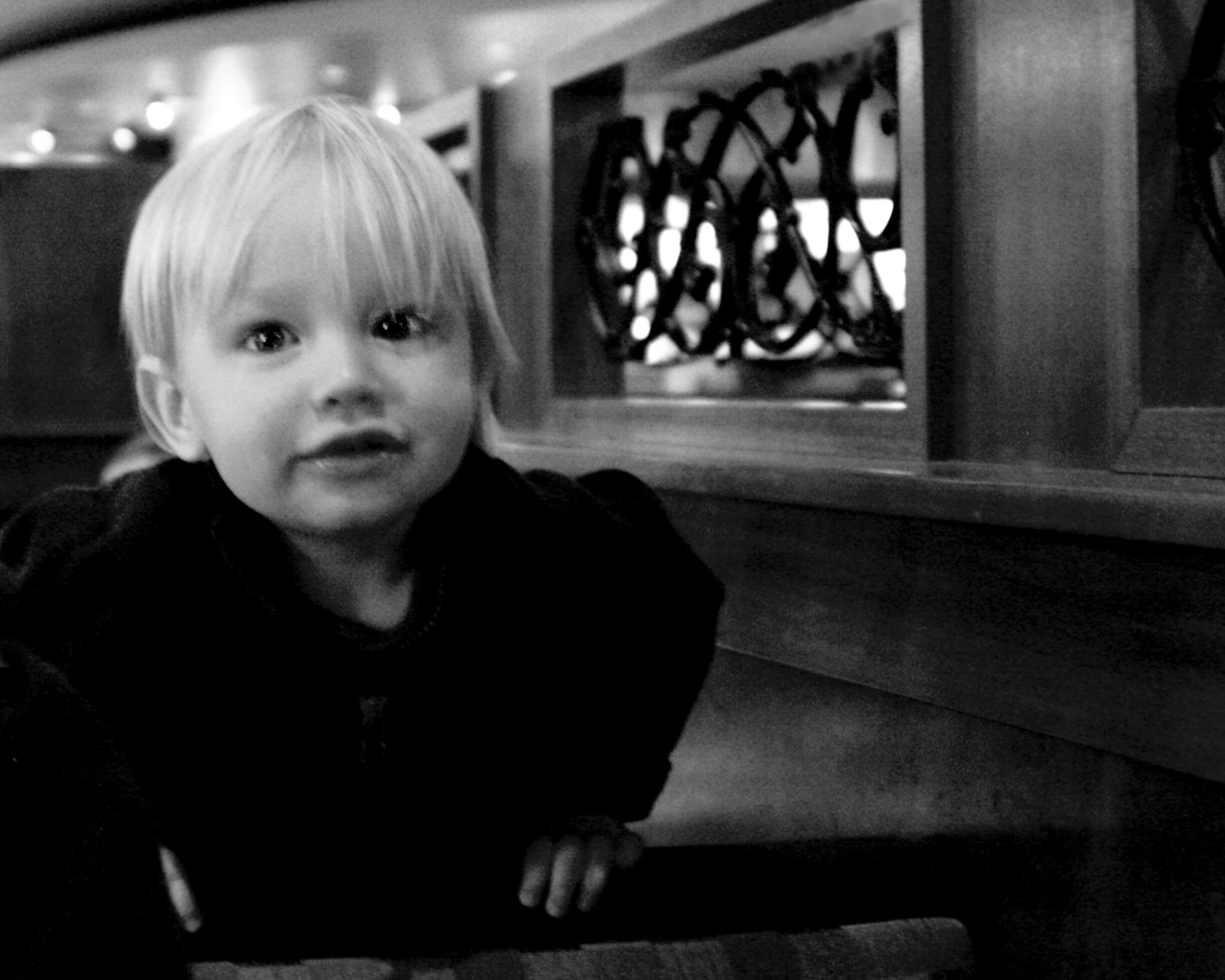 Kid in Bertucci's Booth-b&w.jpg