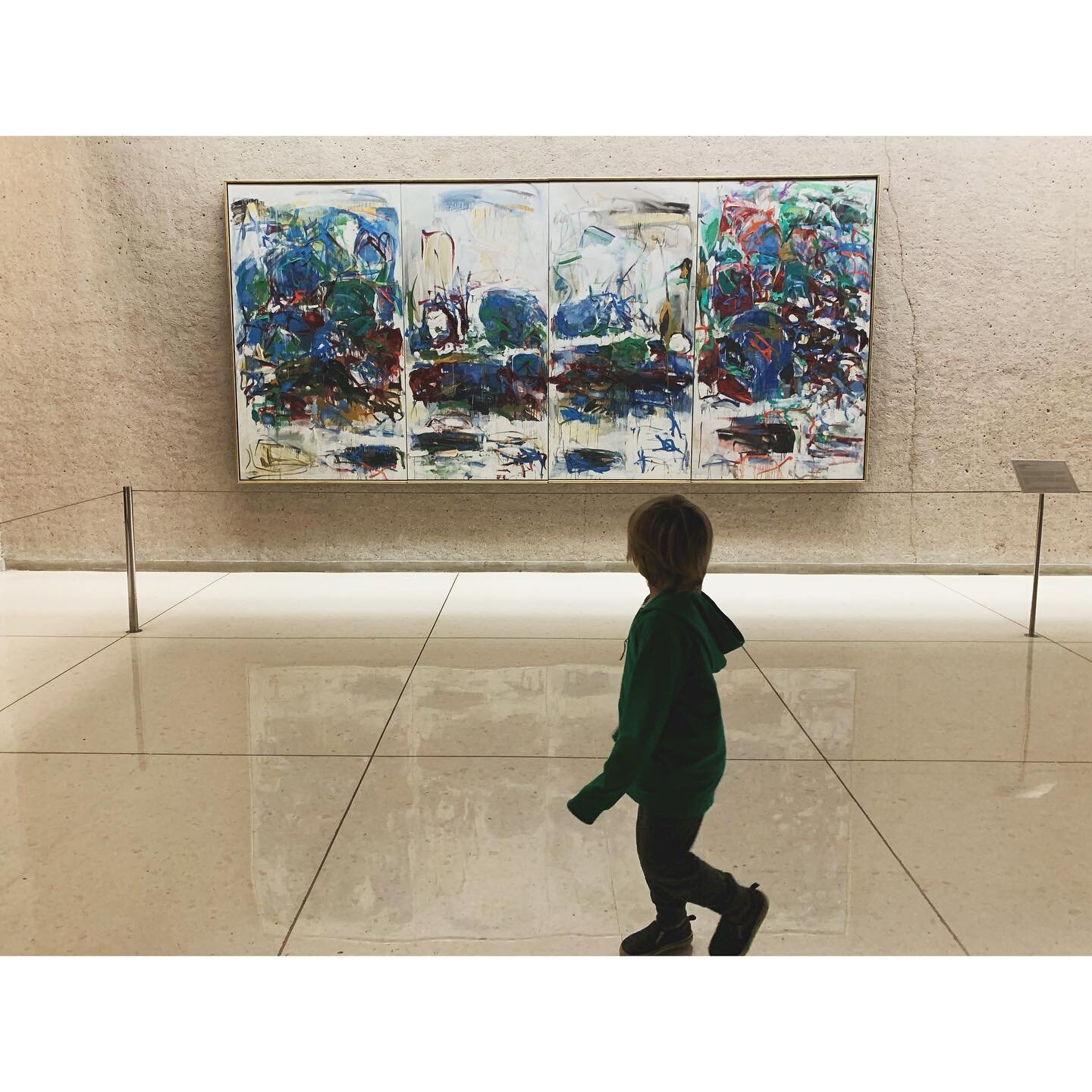 Visiting Joan Mitchell in the Corning Tower