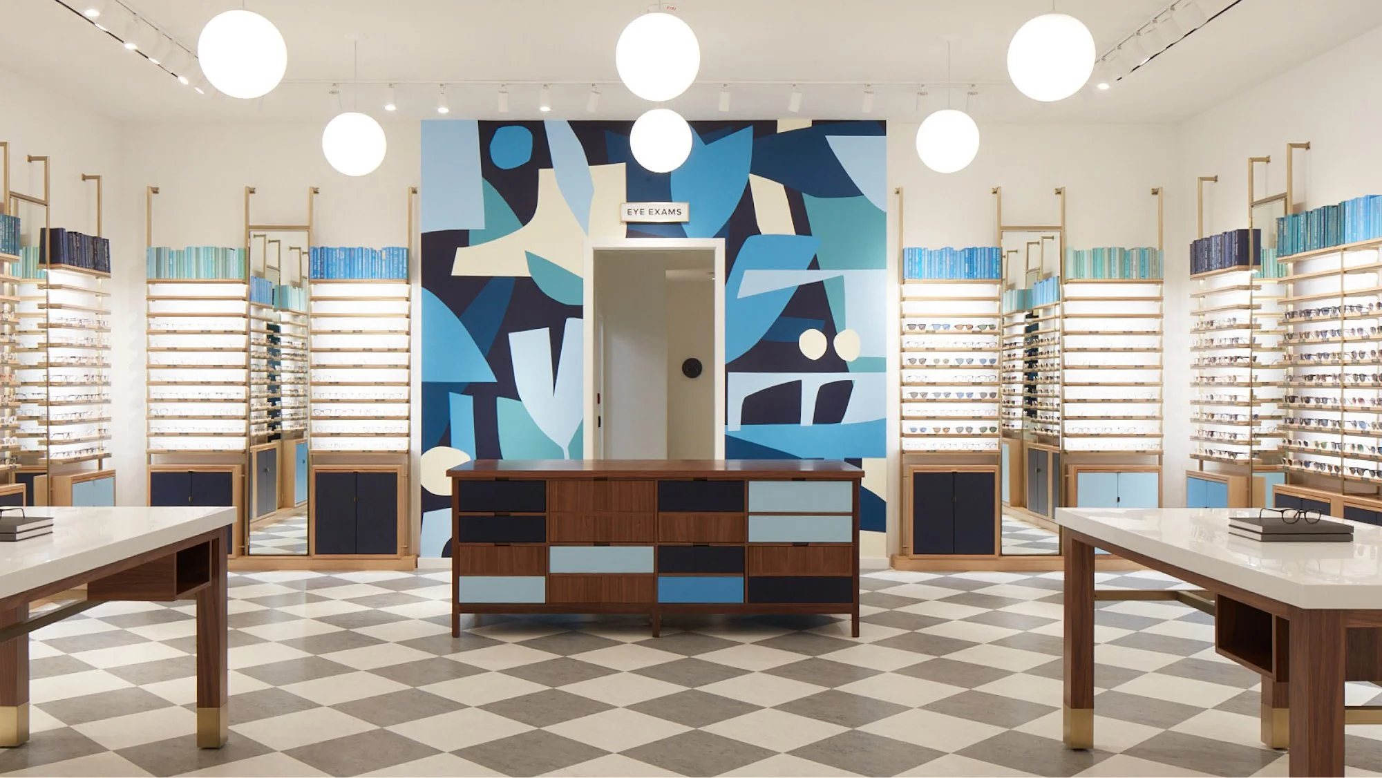 Warby Parker Store, Stuyvesant Plaza, Albany, NY (Interior)