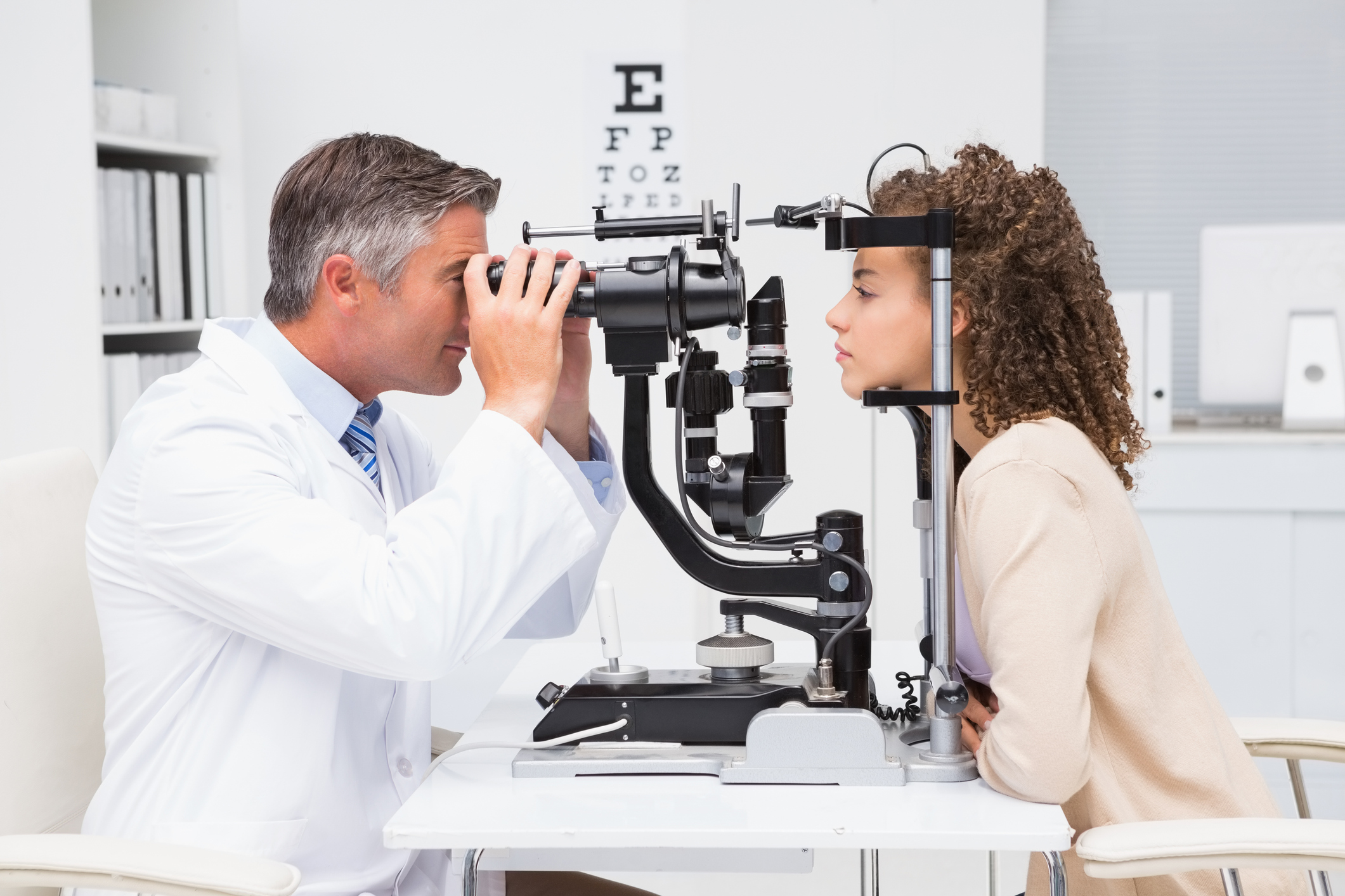 In case you weren't sure, this is what an optometrist might look like.