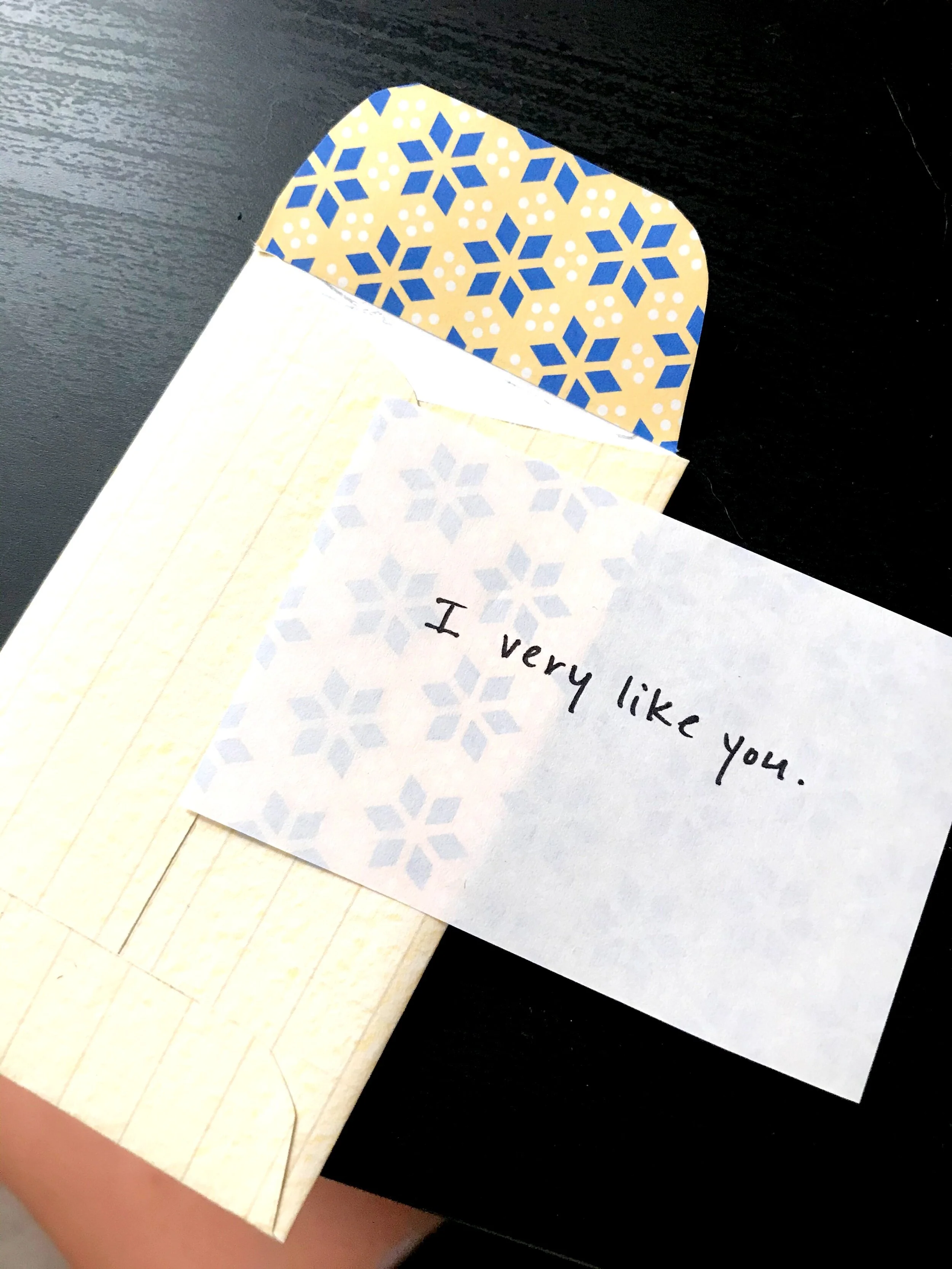 Liking, in real life