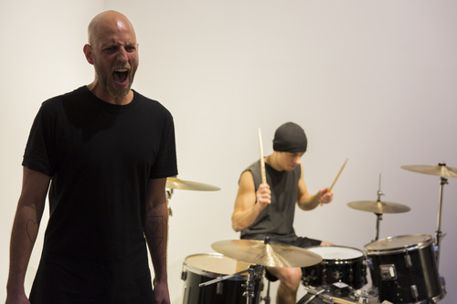 © photo by: Monika Sobczak | Benjamin Sebastian, 3 Cycles of Otherness. Venice International Performance Art Week 2014