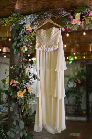 Brooklyn Garden Wedding in Williamsburg at Acqua Santa, by Jessica Schmitt Photography and Jove Meyer Events