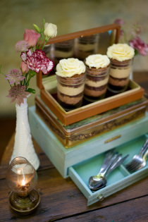 Brooklyn Garden Wedding in Williamsburg at Acqua Santa, by Jessica Schmitt Photography and Jove Meyer Events