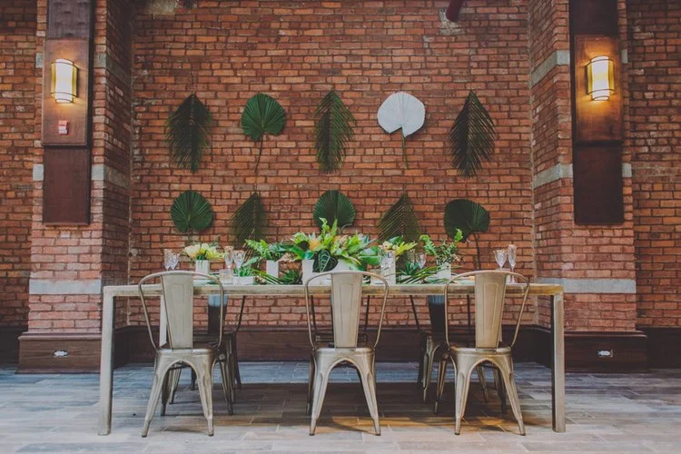 Brooklyn Industrial Meets Tropical Luxe!