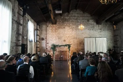 Gorgeous Green Building Wedding