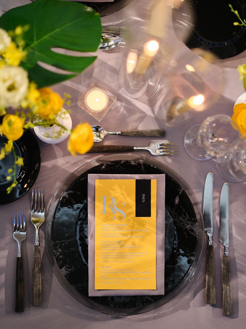 colorful-yellow-table-setting-for-Rainbow-room-wedding.jpg