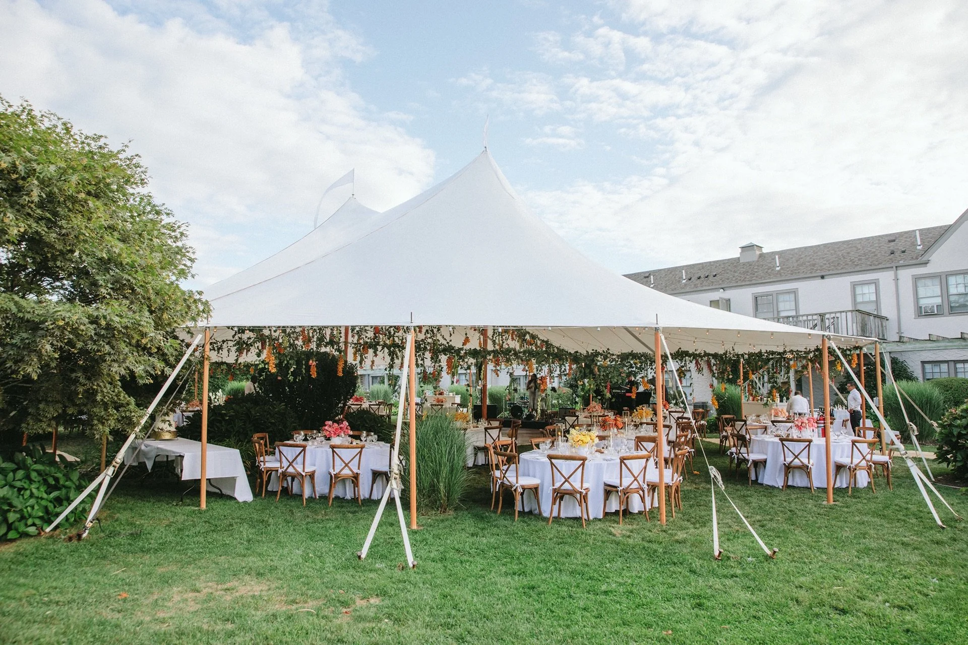 A Vibrant + Classic Sole East Hamptons Tented Wedding