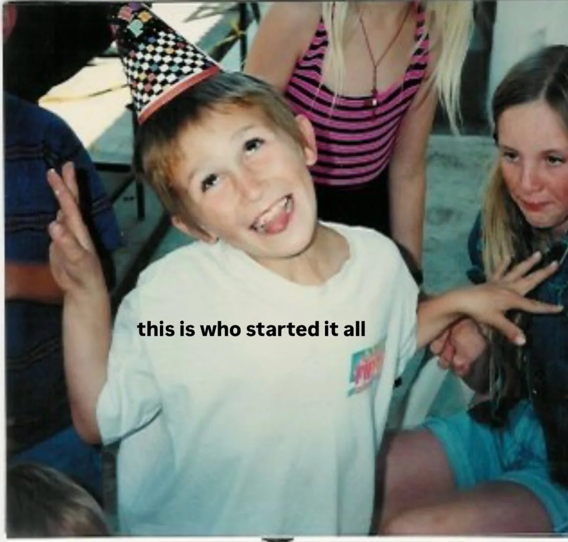 meet the team, baby edition! weren&rsquo;t we adorable?!? these pics were taken long before we discovered weddings, events, interior design or the 18 hour event day!!! we&rsquo;re so grateful you trust us to do what we do 💕 #meettheteam #babyphotos 