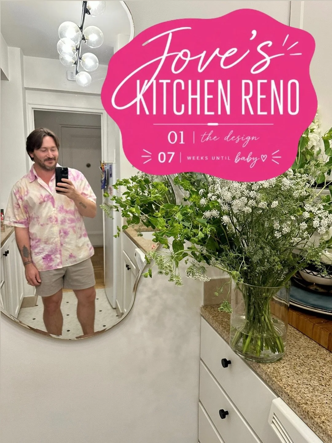 7 weeks before baby, of course we&rsquo;re renovating the kitchen with @ornare_newjersey !!! 

why now? we want to open up the space, add more storage for everything baby, and finally upgrade to larger appliances that actually work!!! our oven has be