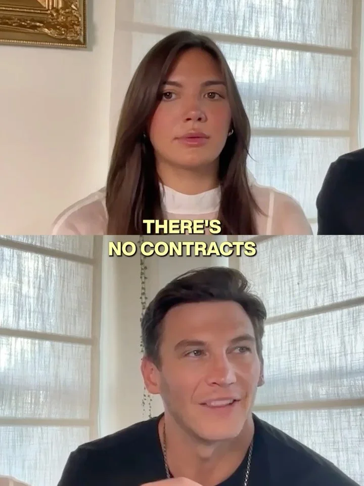 obsessed w/ @gianninagibelli + @balockaye.h love story!!! she was on season one of @loveisblindnetflix and he was on season 14 of @bacheloretteabc they filmed at the same time, both were turned down on their shows to meet years later on a competition