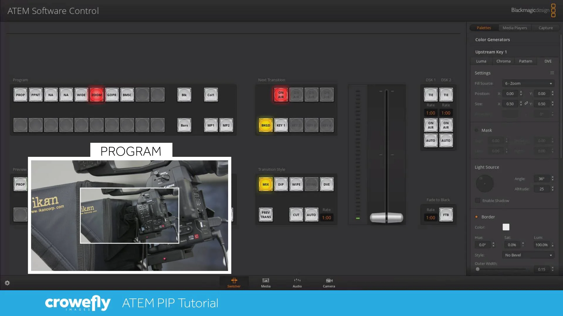 Blackmagic ATEM PIP Tutorial