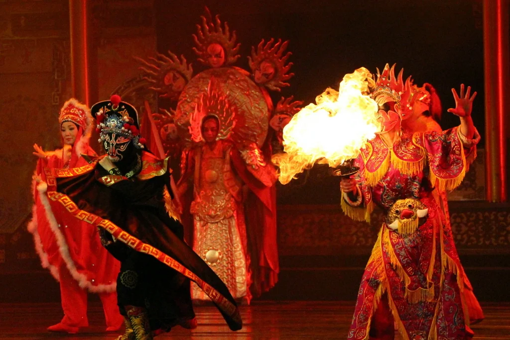 Chengdu: Attending the Sichuan Opera was one of the highlights of the city. Don't let the term "opera" fool you, this show was acrobatics, dancing, and slight of hand. (And no singing.) Below is a short clip of their famous "face changing".