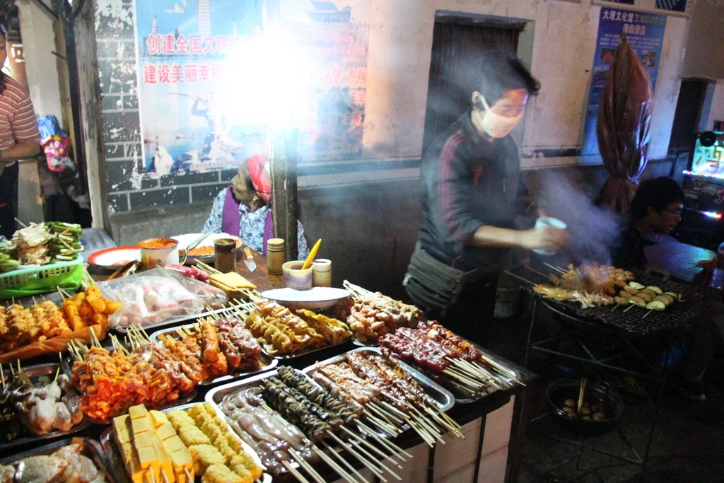 One of the many street BBQ stalls we visited