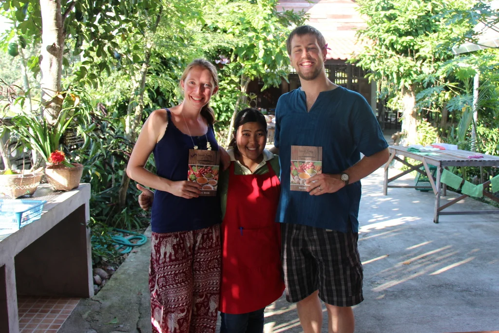 Farewells with our talented instructor, Benny.