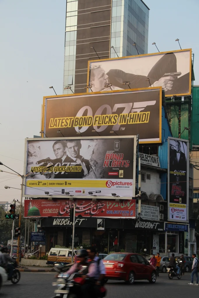Looks like 007 is popular in India!