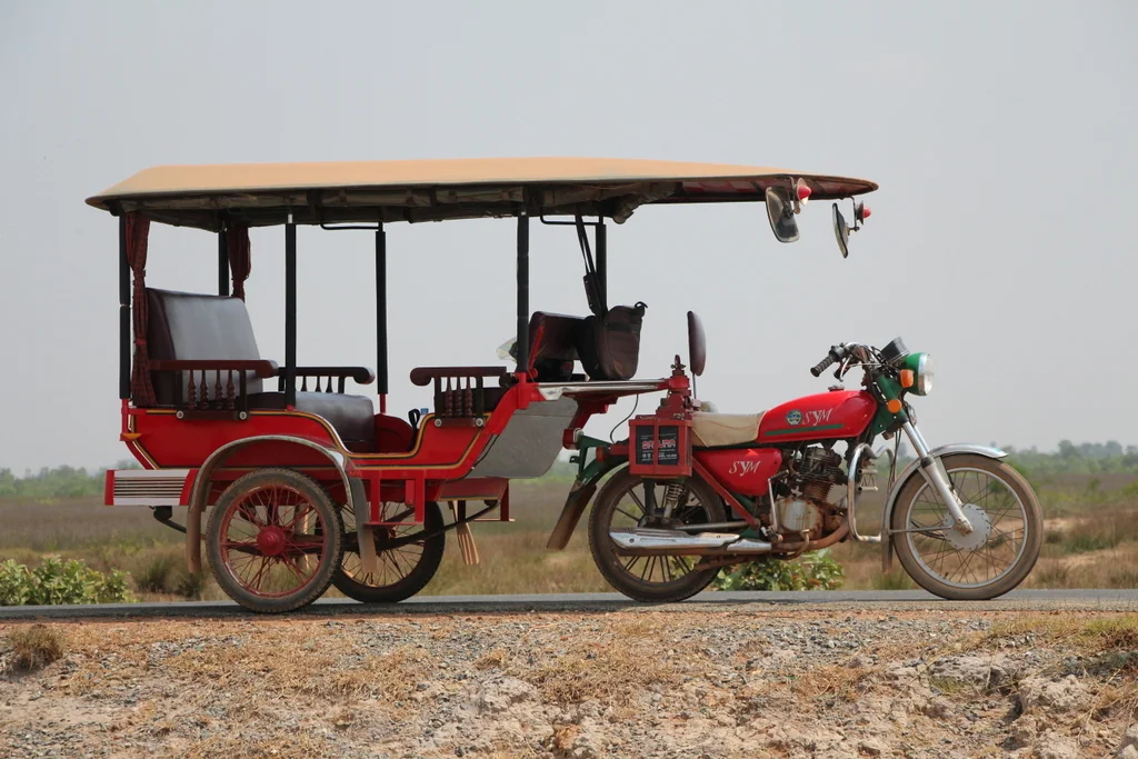 Our chariot for the day. Wheels and driver for the day cost $30.