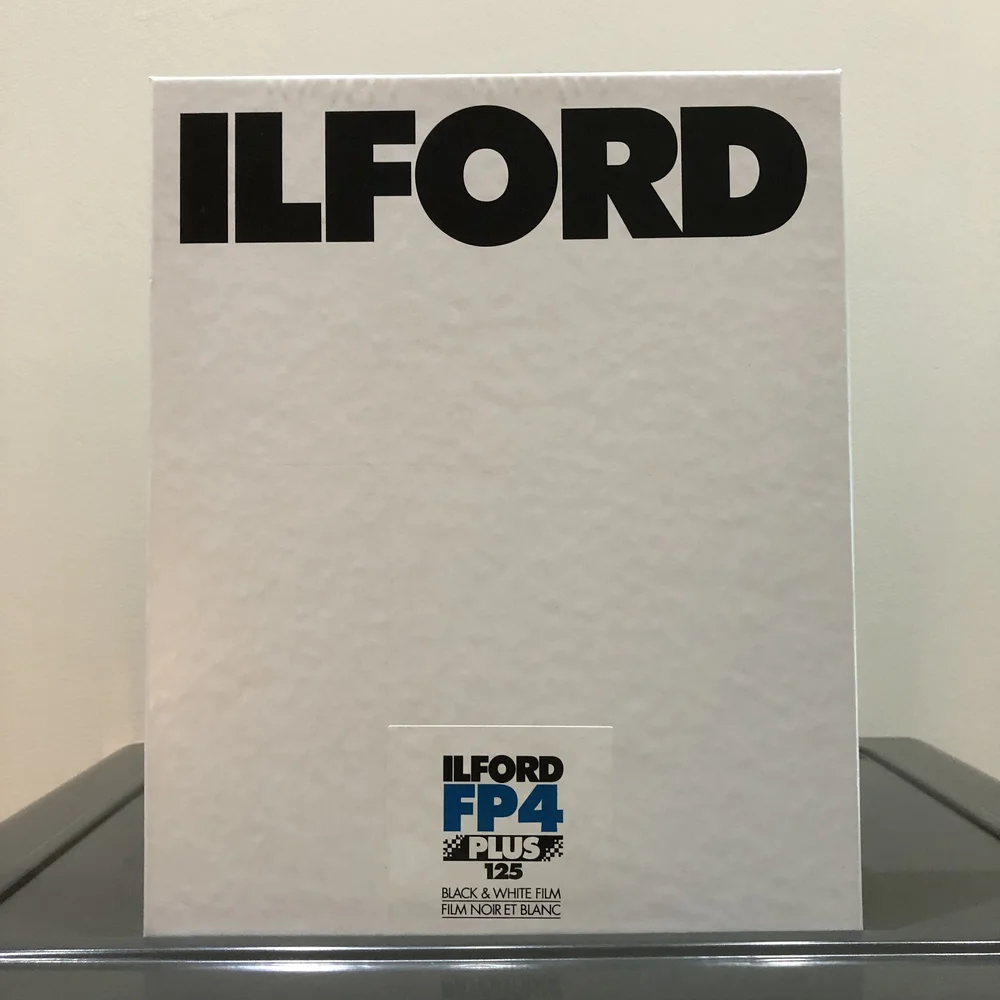 2 Scatole Di Pellicola FOTOPAN FF 10x15 Cm 25 Fogli – Formato Grande 4x5, Bianco E Nero ISO 50, Nuovo Stock 1984