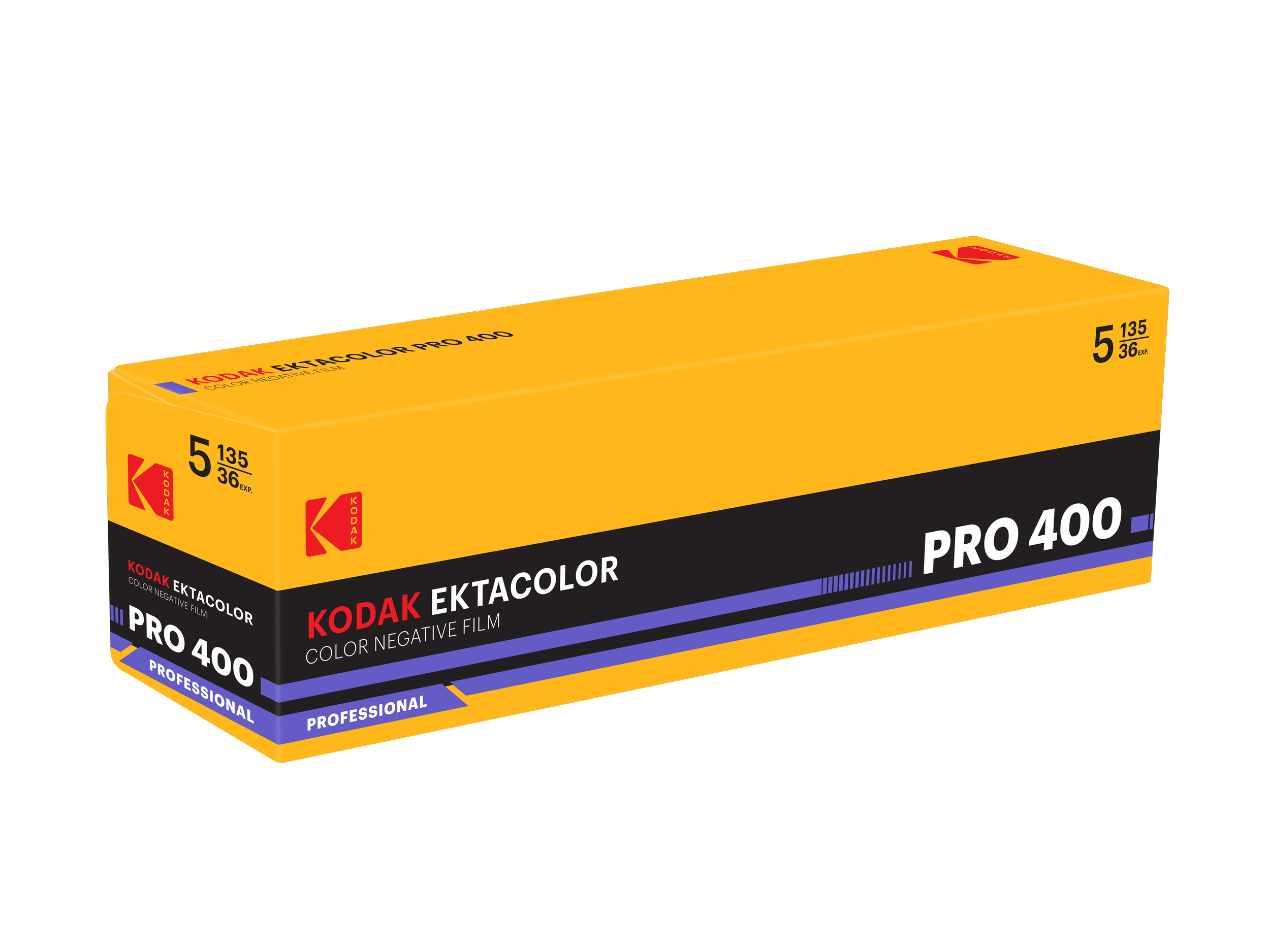 Ektacolor Pro 400 35mm 5 roll pack (Coming soon!)
