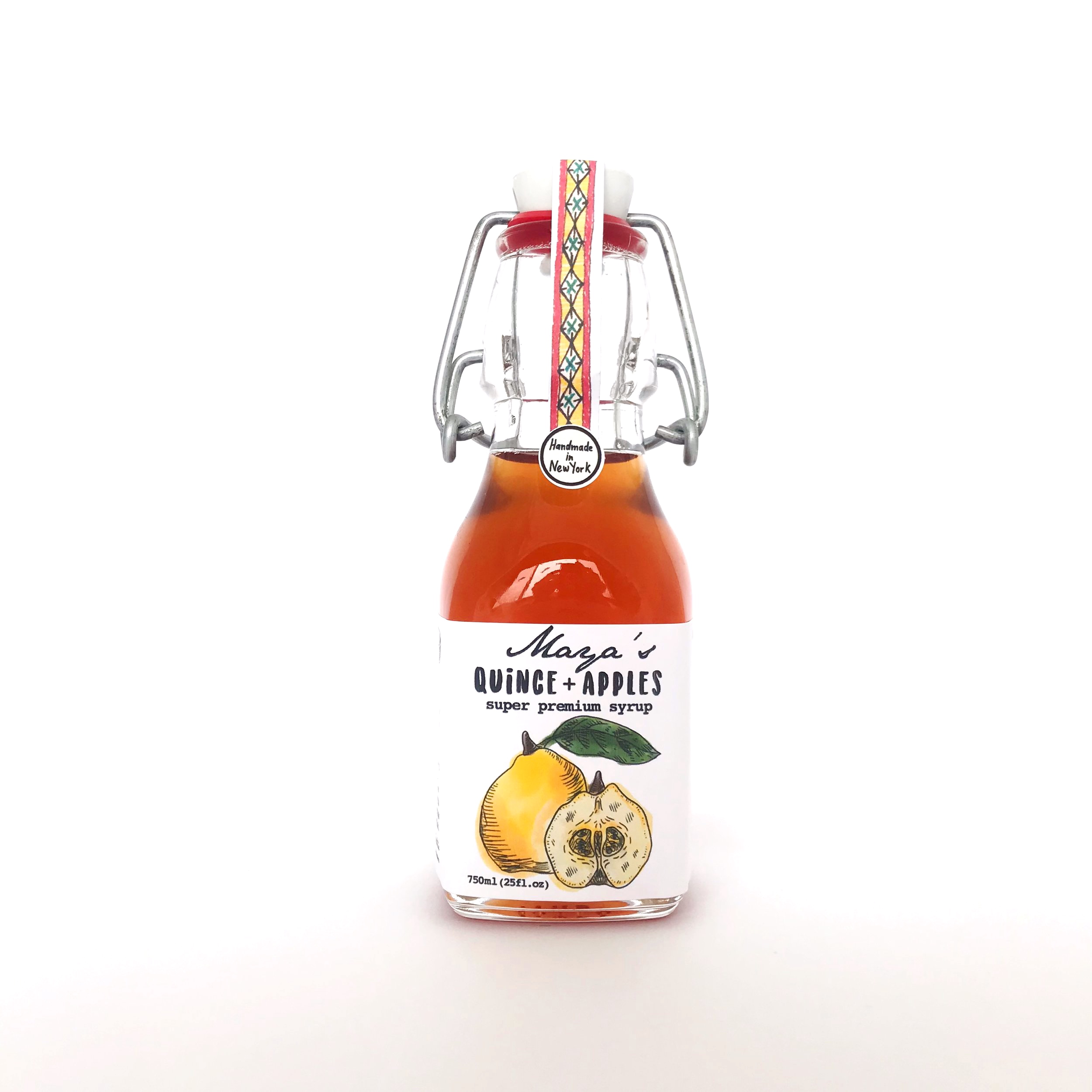 maya's local quinces + apples syrup 4 fl.oz