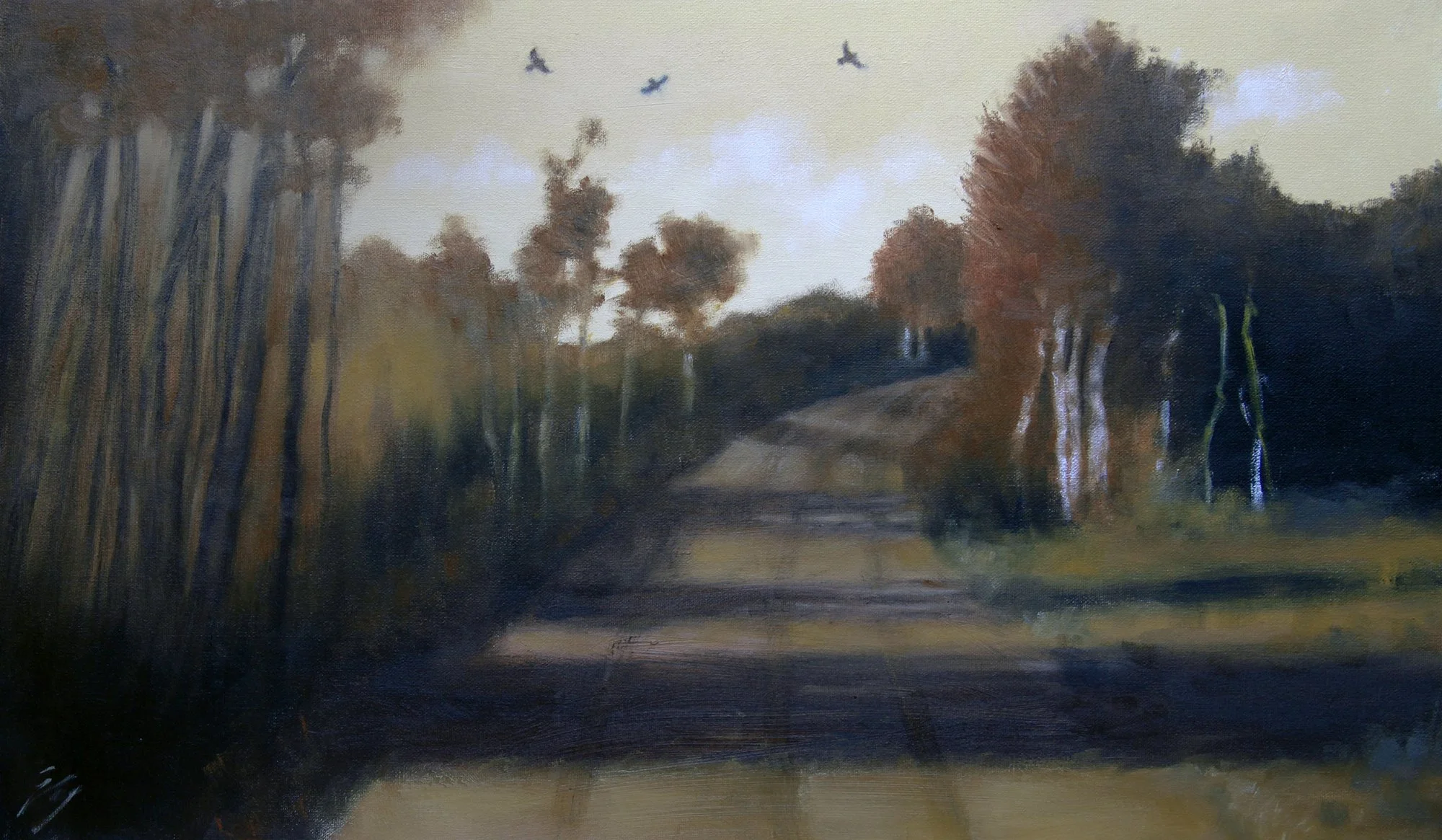 "Bob's Road" (22"x13") (2025)