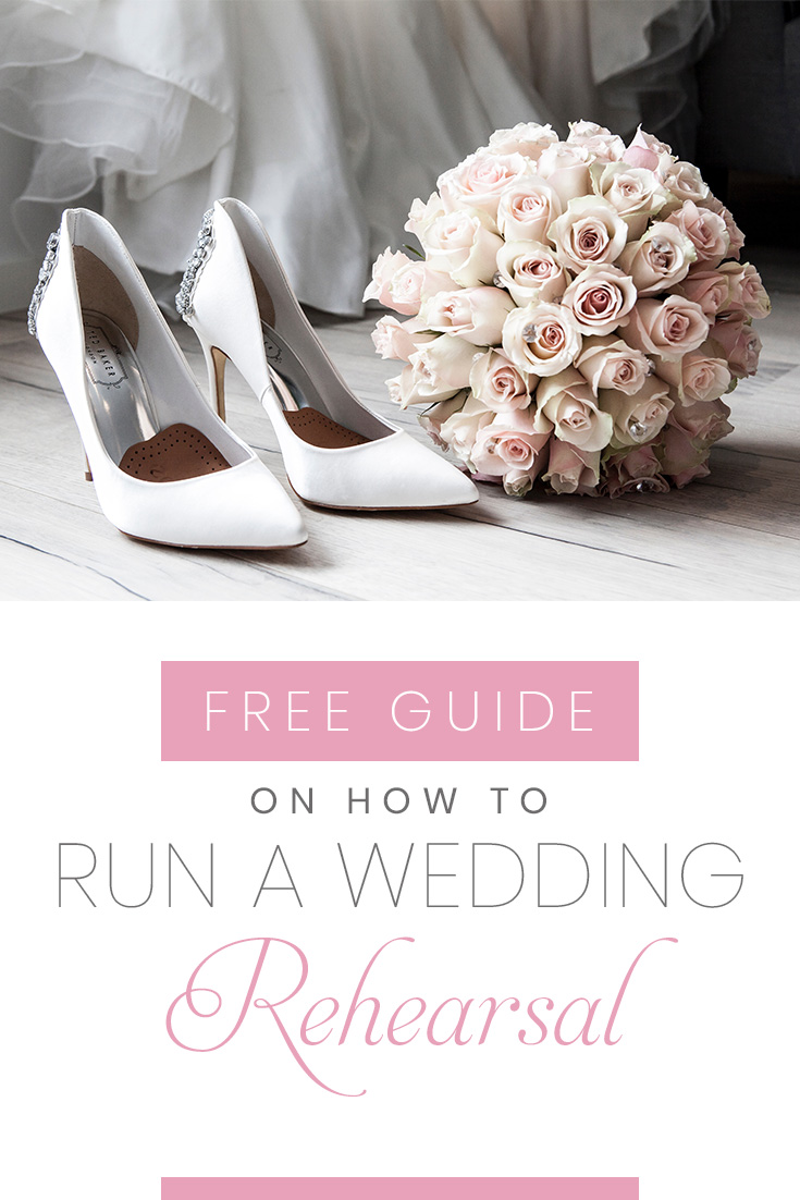 FREE GUIDE!  How To Run A Wedding Rehearsal