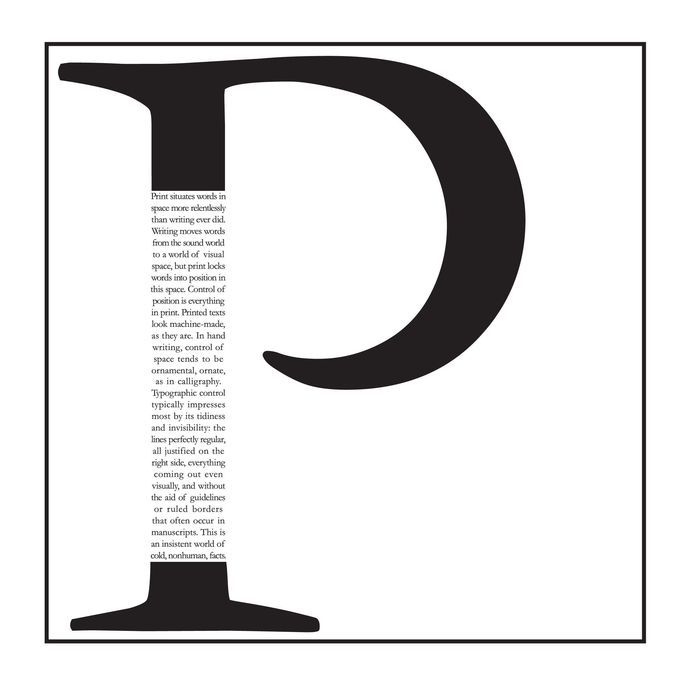 Exercise, Text Layout Assignment