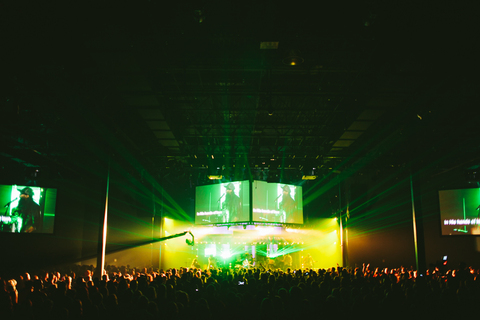 Crowder Neon Steeple Album Release Party | Passion City Church, Atlanta, GA Photo Credit: Bobby K. Russell
