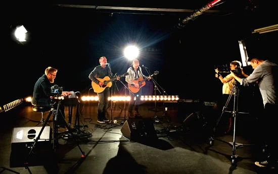  Chris Tomlin performs for a Billboard Studio Session