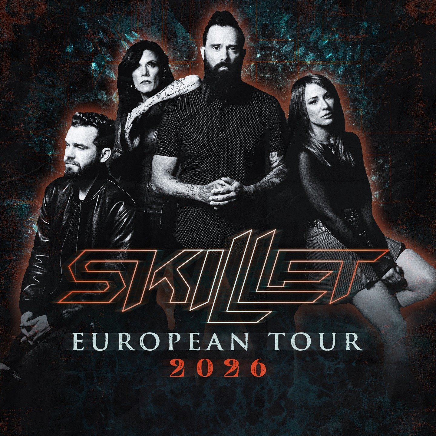 22x platinum, GRAMMY-nominated rock band SKILLET has announced their return to Europe next spring along with the release of their "SHOWTIME" live track and video tonight at midnight ET. The spring tour will hit 23 cities including London, G