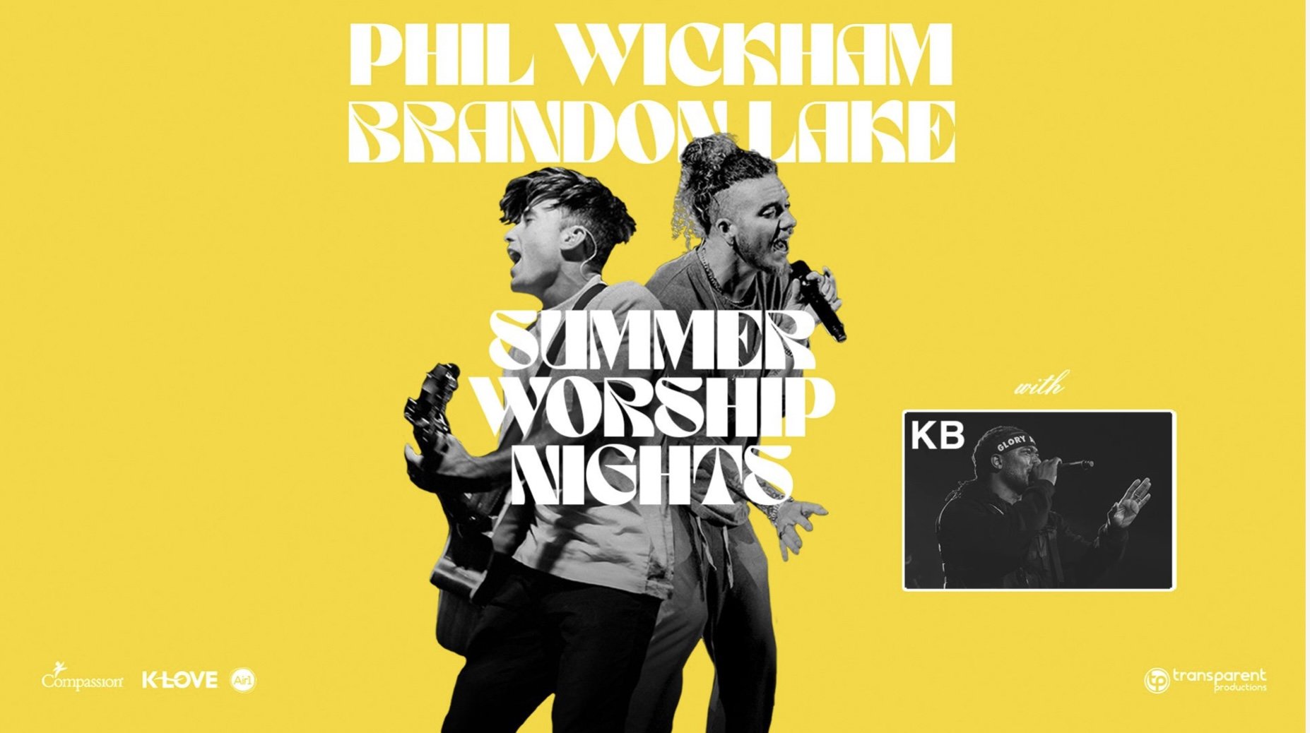 PHIL WICKHAM AND BRANDON LAKE JOIN FORCES FOR EPIC “SUMMER WORSHIP
