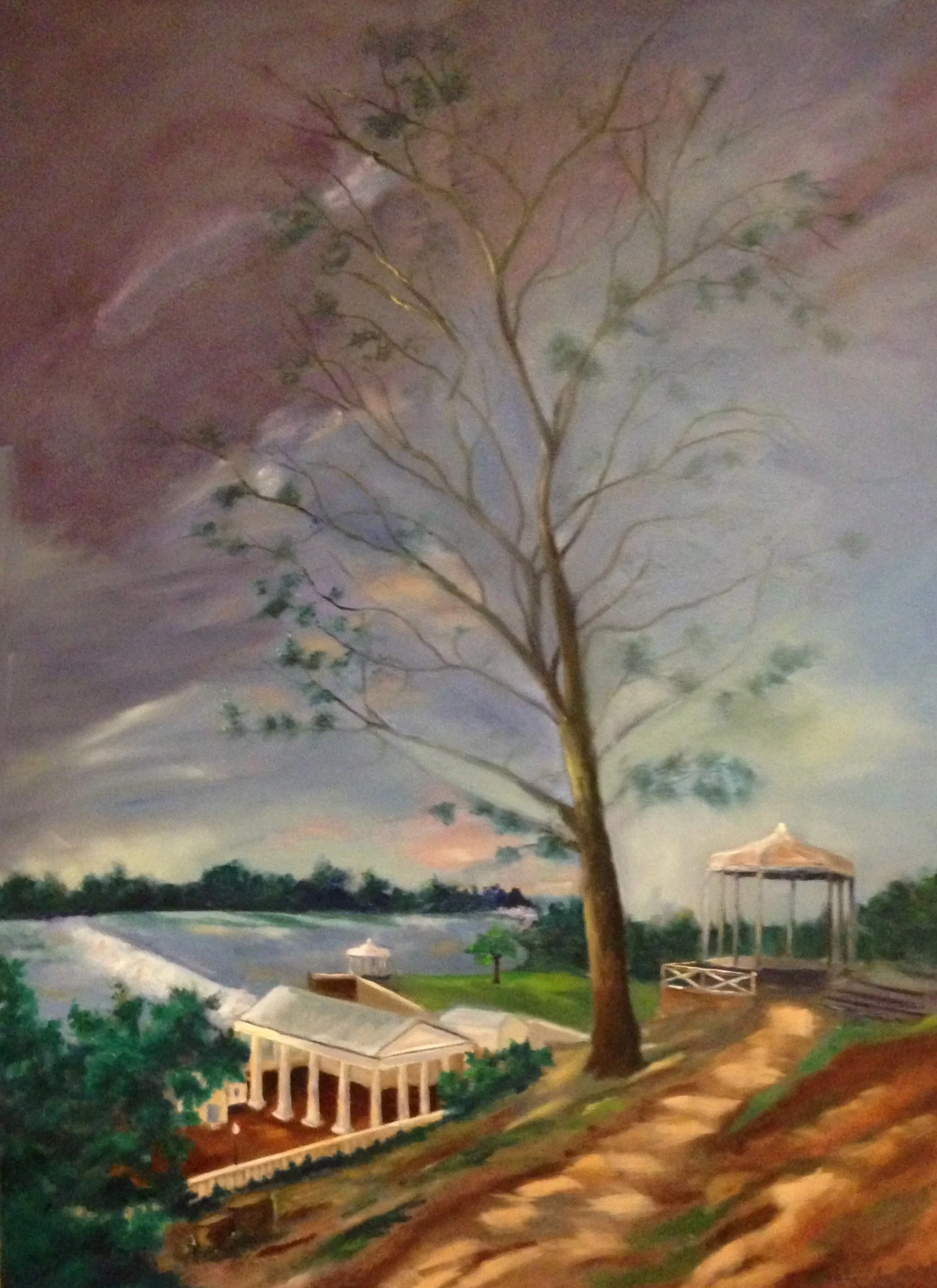 The Start of Romance, 2000. Oil on Canvas, 36" x 48"