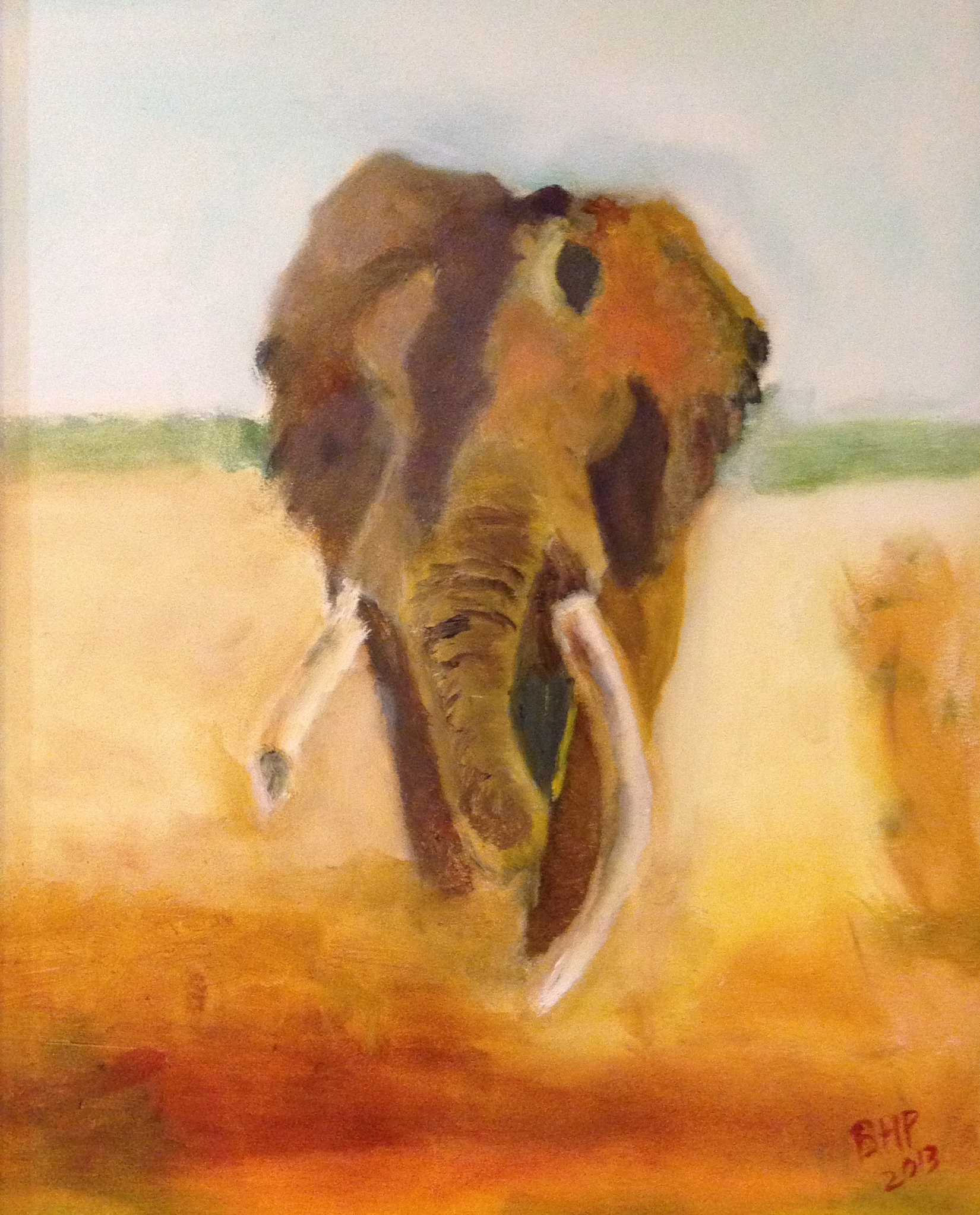 "Charging Elephant" (Copy)