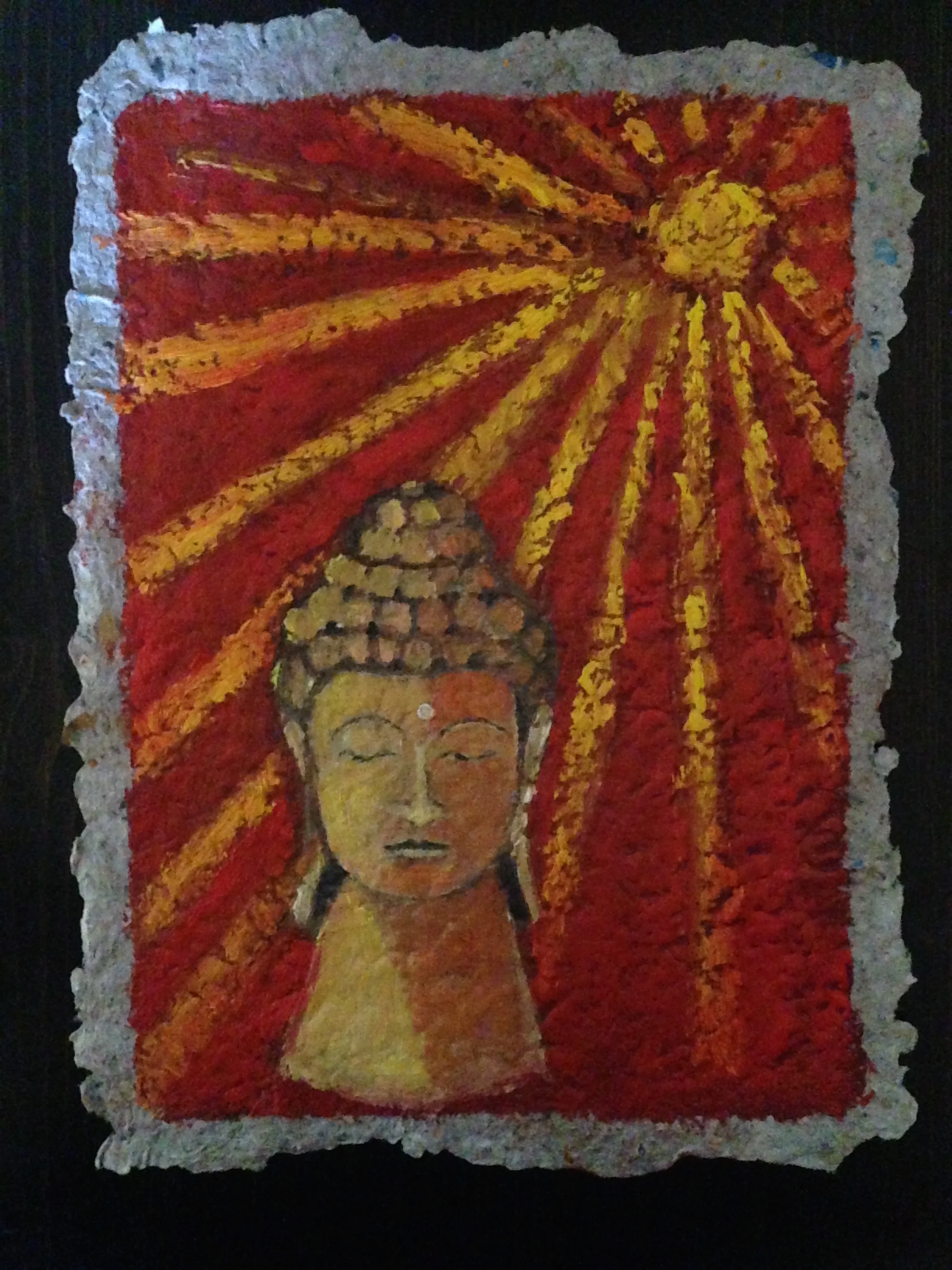 Sunlit Buddha